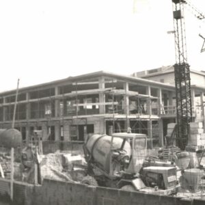 Scuola Materna in costruzione in Via Monte Amaro, 1991