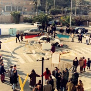 Manifestazione per la pace in Piazza Sirena, 1991