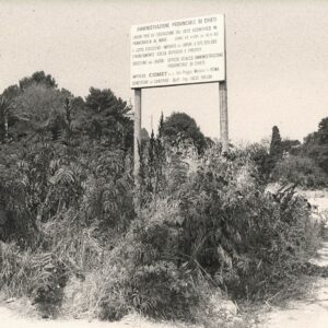 Cantiere per la costruzione del Liceo Scientifico A. Volta, anni ‘80