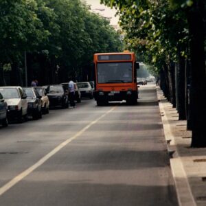 Viabilità su Viale Nettuno, 1988